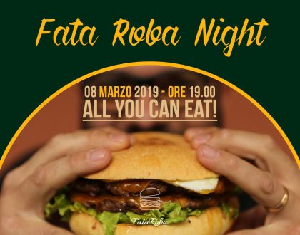 Fata Roba Night: Festeggia con noi l'anniversario!